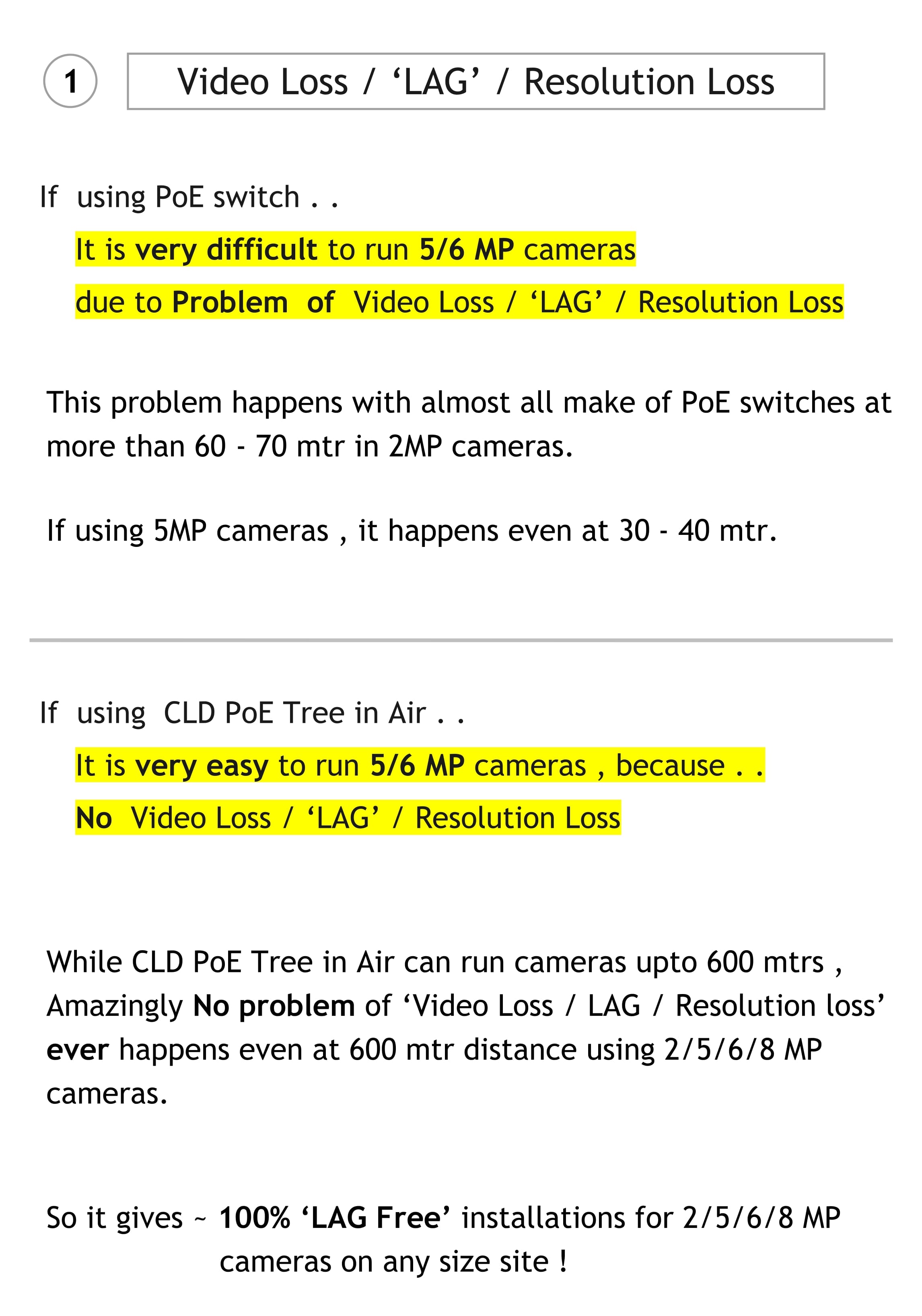 Benefits of CLD PoE Tree in Air